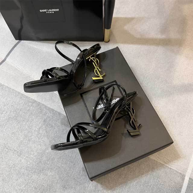 Fashion Letter High Heeled Sandals