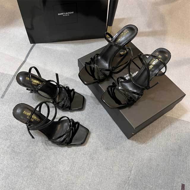 Fashion Letter High Heeled Sandals