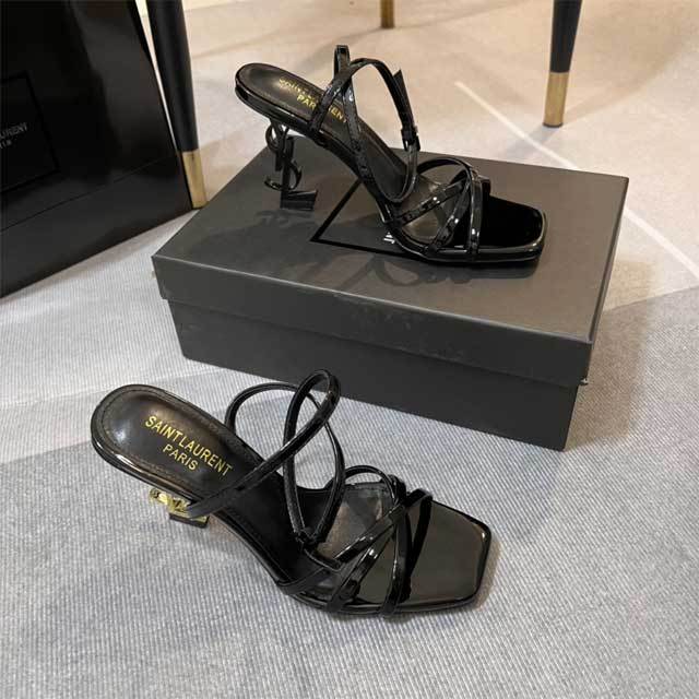 Fashion Letter High Heeled Sandals