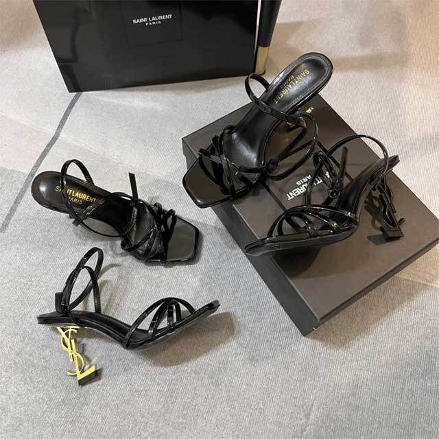 Fashion Letter High Heeled Sandals