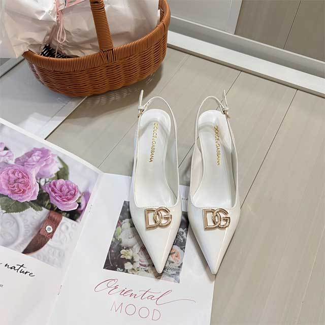 Leather Pointed Toe Hollow Out High Heels