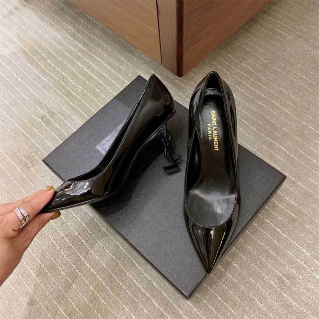 Pointed Toe Women Leather High Heels