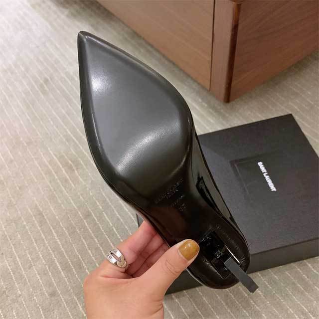 Pointed Toe Women Leather High Heels