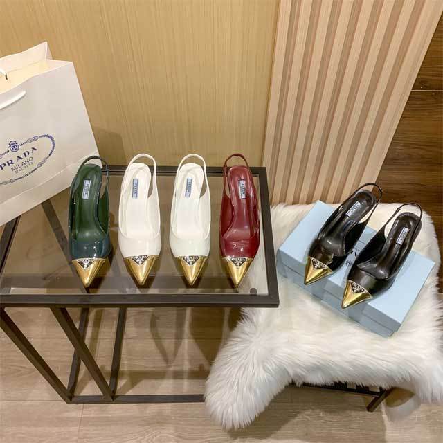 Pointed Toe Leather Hollow Out High Heels