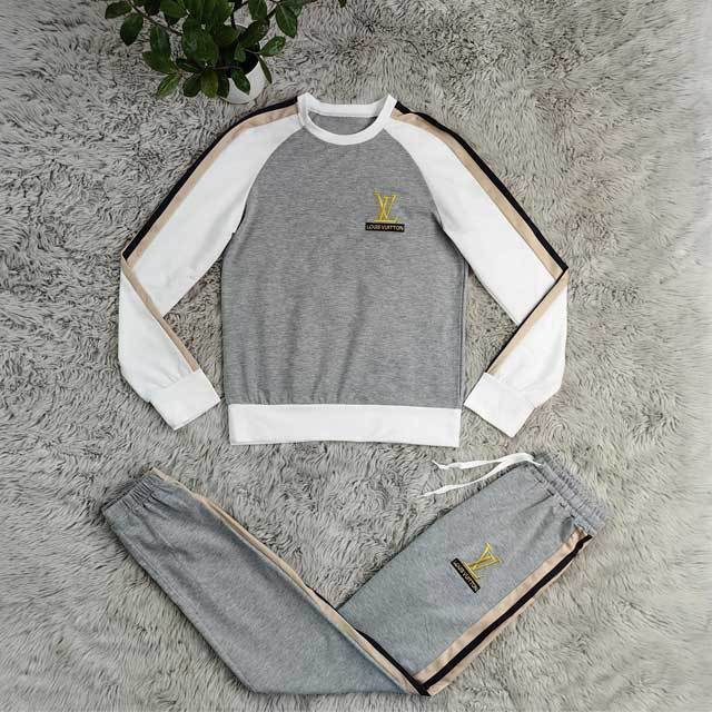 Embroidery Long Sleeve Casual Jogging Suit