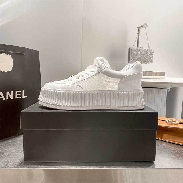 Lace-Up Fashion Women Platform Sneakers