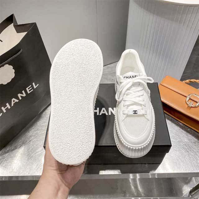 Lace-Up Fashion Women Platform Sneakers