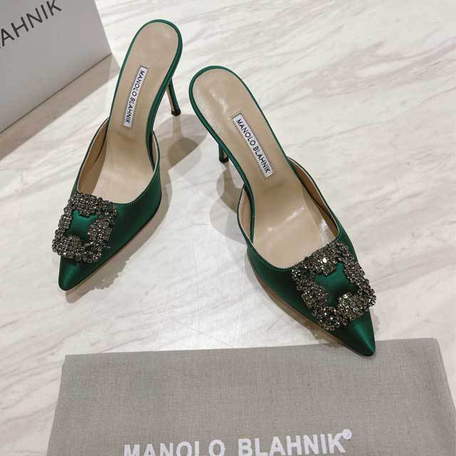 Pointed Toe Rhinestones High Heeled Sandals