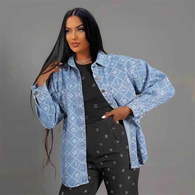 Fashion Denim Shirt Jacket