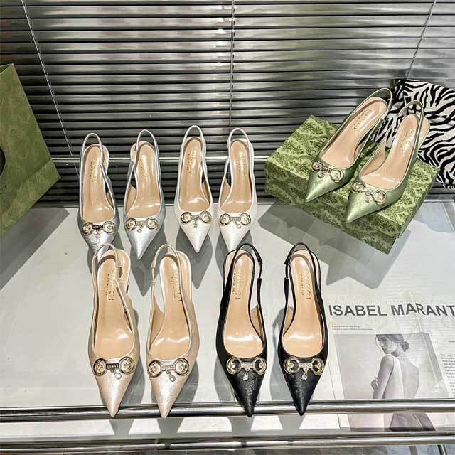 Fashion Pointed Toe High Heeled Sandals