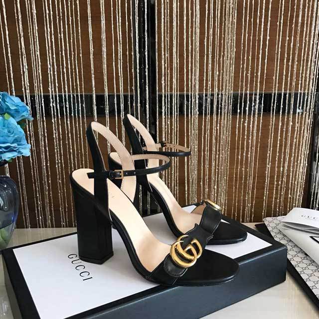 Fashion Ankle Strap Chunky Sandals