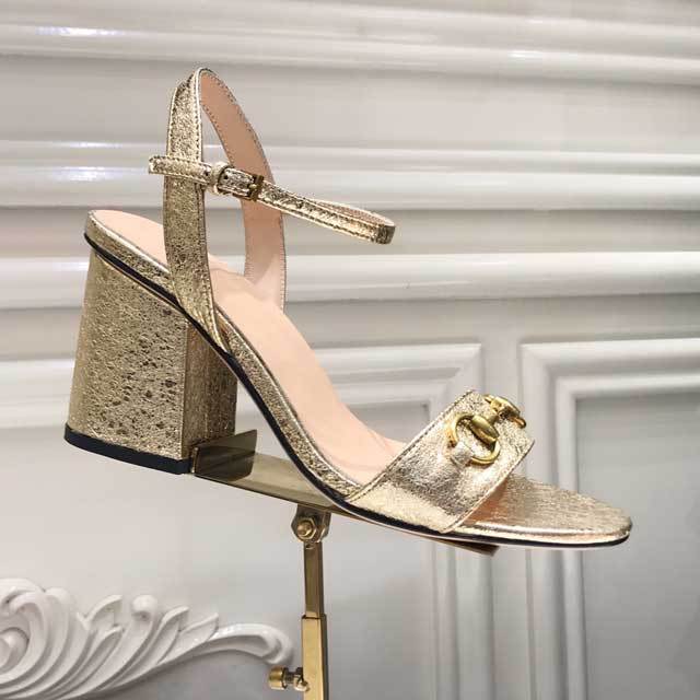 Open Toe Chunky Heeled Sandals