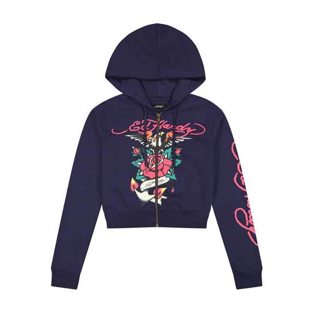 Printed Casual Hooded Sweatshirts