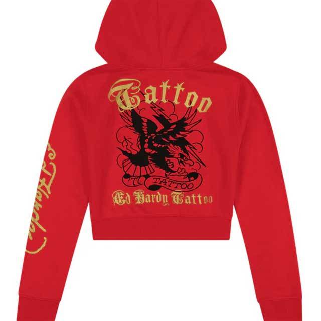 Printed Casual Hooded Sweatshirts