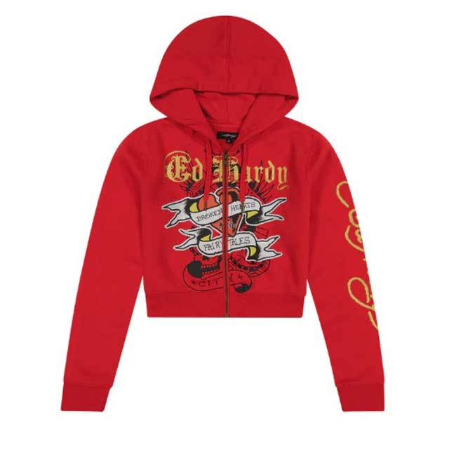 Printed Casual Hooded Sweatshirts