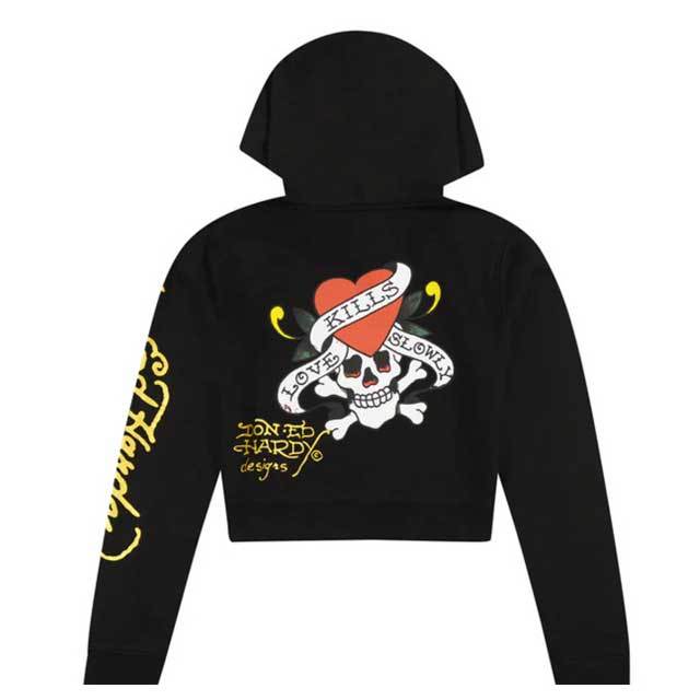 Printed Casual Hooded Sweatshirts