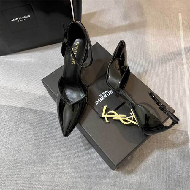 Leather Pointed Toe Sexy High Heels