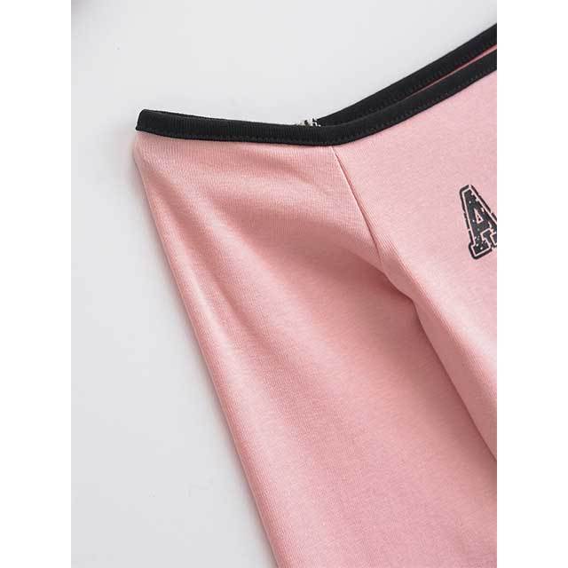 Off-shoulder Slanted Neckline Irregular Top