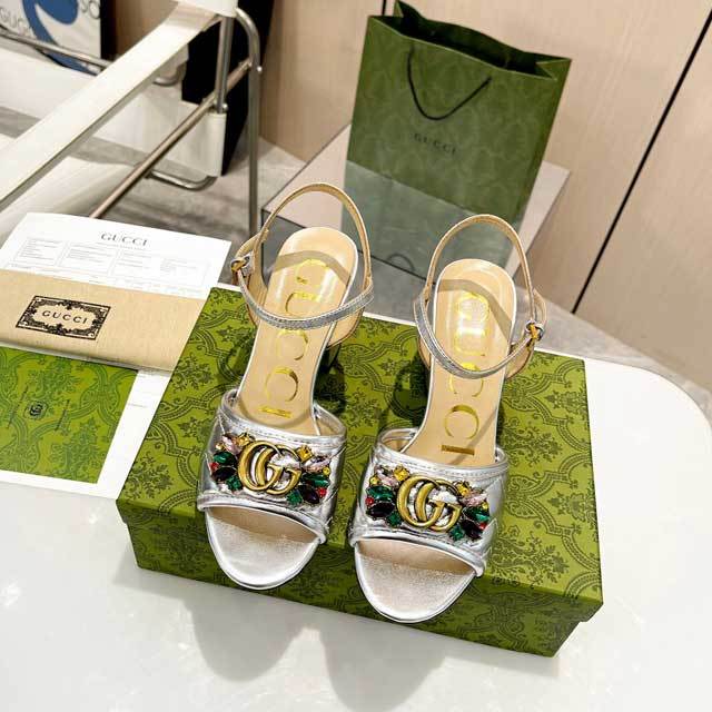 Sexy Chunky Heeled Sandals