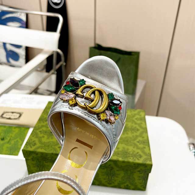 Sexy Chunky Heeled Sandals