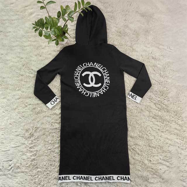 Fashion Hooded Sweater Cardigan Coat