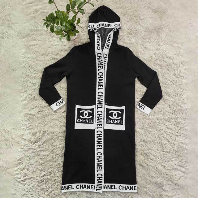 Fashion Hooded Sweater Cardigan Coat