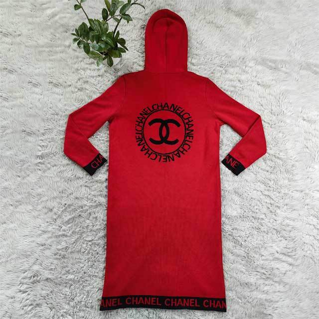 Fashion Hooded Sweater Cardigan Coat