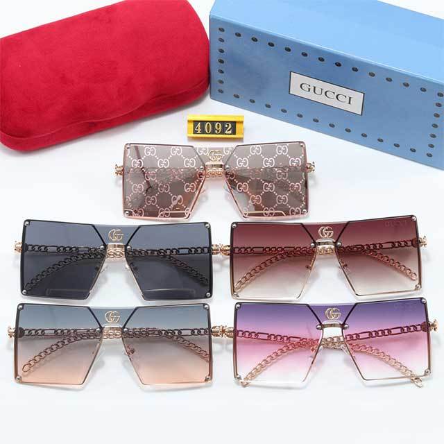 Oversize Rimless Metal Glasses