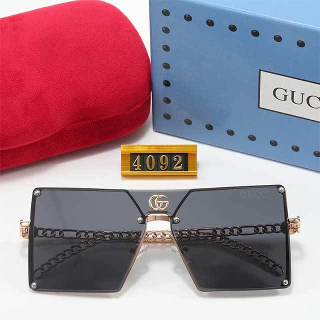 Oversize Rimless Metal Glasses