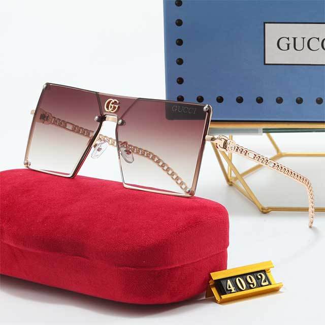 Oversize Rimless Metal Glasses