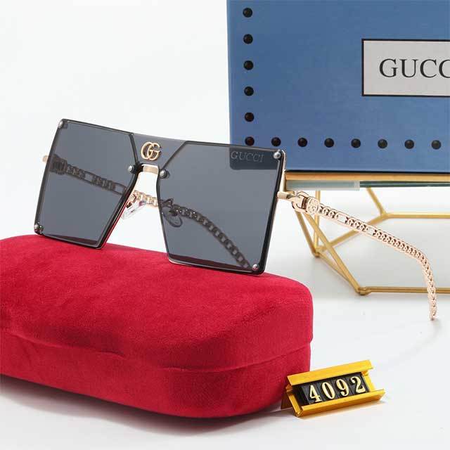 Oversize Rimless Metal Glasses