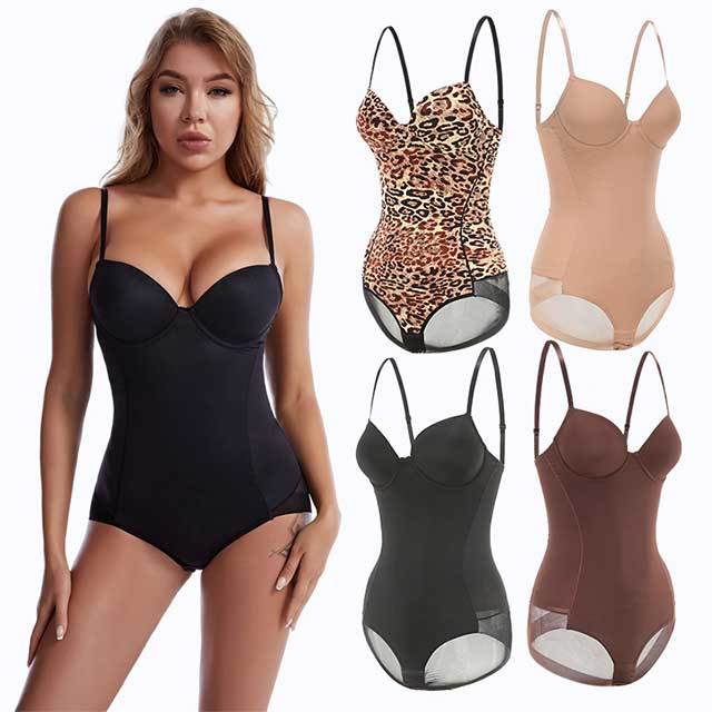 Plus Size Underwire Cupped Bodysuit