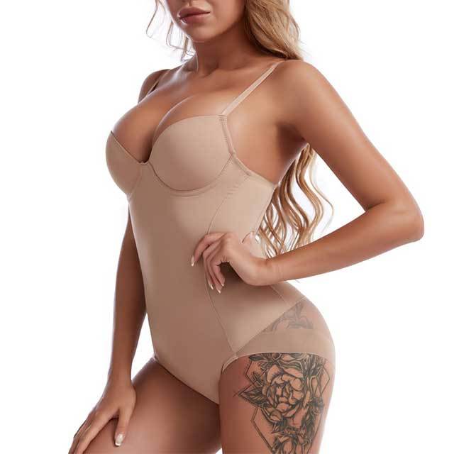 Plus Size Underwire Cupped Bodysuit
