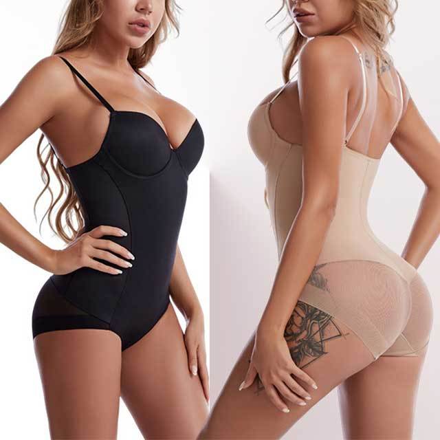 Plus Size Underwire Cupped Bodysuit