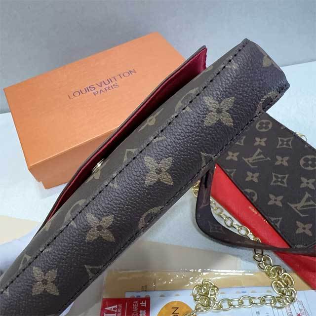 Printed Leather Fashion Messenger Bag