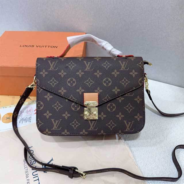 Leather Fashion Print Women Crossbody Bag