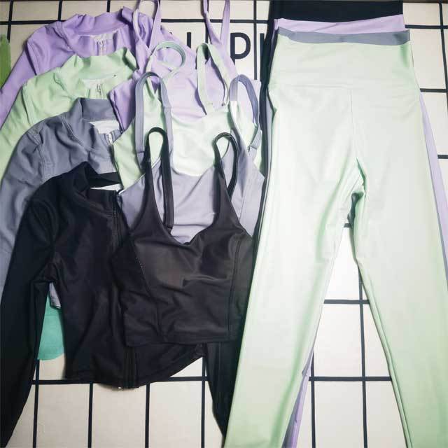 Letter Print Skinny 3 Piece Tracksuit Set