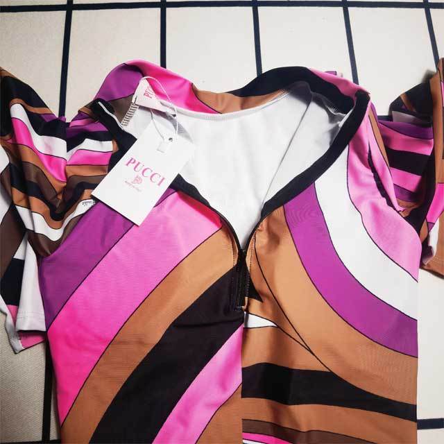 Printed Long Sleeve Sport Jumpsuit