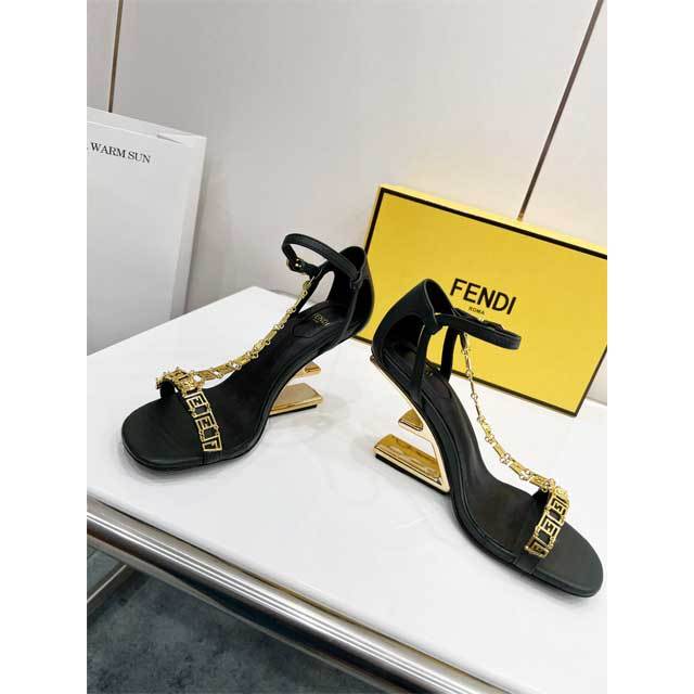 F-Shaped Heel Open Toe Sexy Sandals