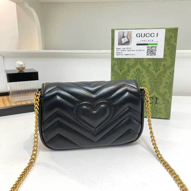 Chained Leather Fashion Women Messenger Bag