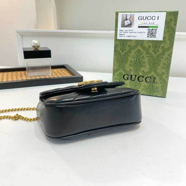 Chained Leather Fashion Women Messenger Bag