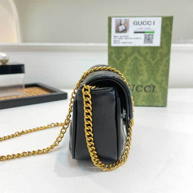 Chained Leather Fashion Women Messenger Bag