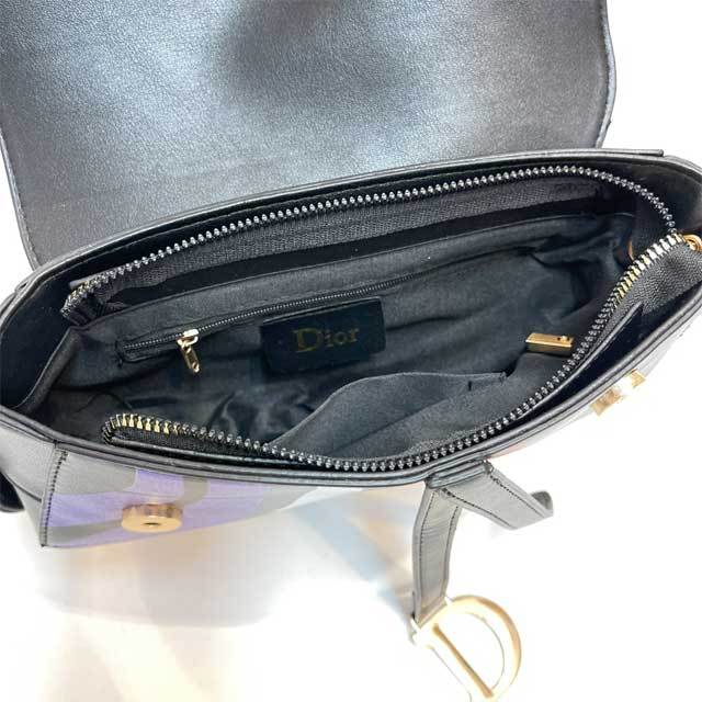 Leather Fashion Women Crossbody Saddle Bag