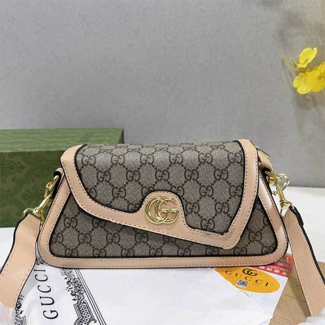 Leather Printed Fashion Messenger Bag