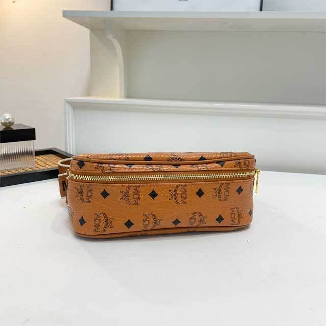 Fashion Print Leather Messenger Bag