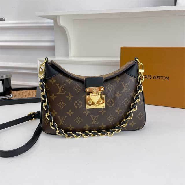 Leather Fashion Print Messenger Bag