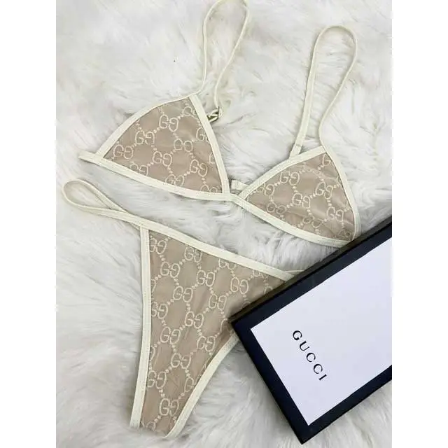 Embroidery Fashion Bikini Set