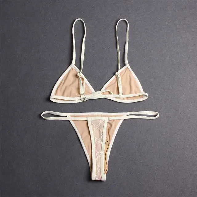 Embroidery Fashion Bikini Set