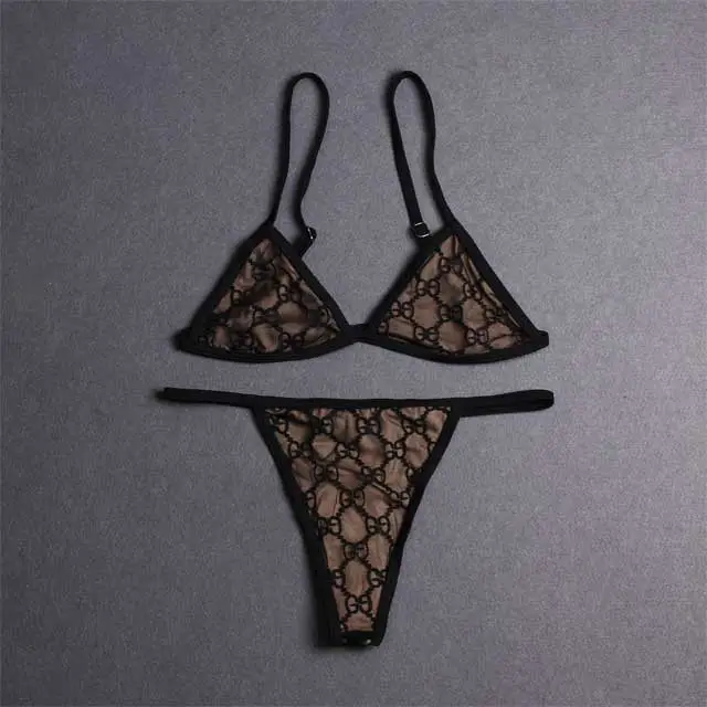 Embroidery Fashion Bikini Set