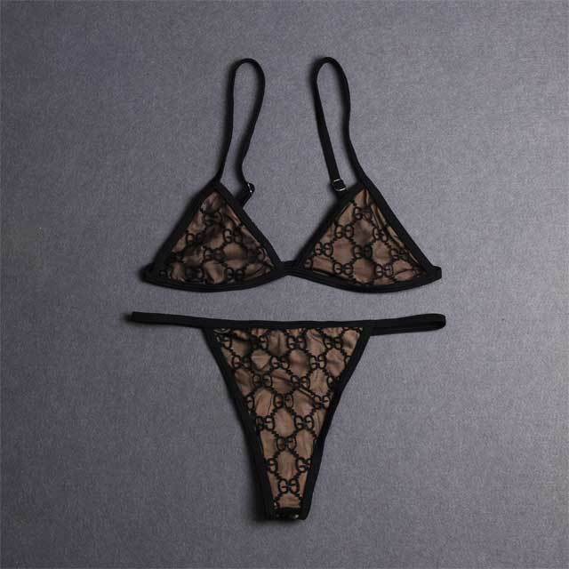 Embroidery Fashion Bikini Set